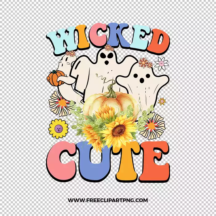 Wicked Cute Free PNG & Clipart Download, Halloween sublimation png, Halloween png, witch png, broom png, bat png, witch hat png, spiderweb png