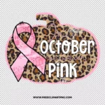 Breast Cancer October Free PNG & Clipart Download, Breast Cancer sublimation png, breast cancer png, awareness png, breast cancer ribbon png, breast cancer leopard png, hope png, cure png