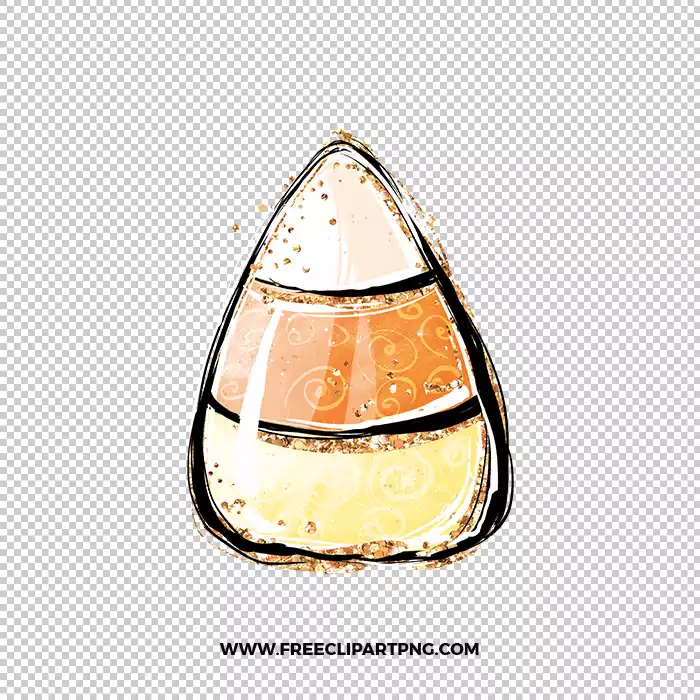 Glitter Candy Corn Free PNG & Clipart Download, Halloween sublimation png, Halloween png, witch png, broom png, bat png, witch hat png, spiderweb png