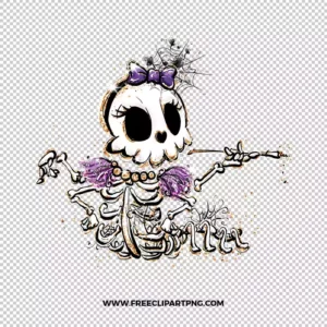 Glitter Skull Free PNG & Clipart Download, Halloween sublimation png, Halloween png, witch png, broom png, bat png, witch hat png, spiderweb png