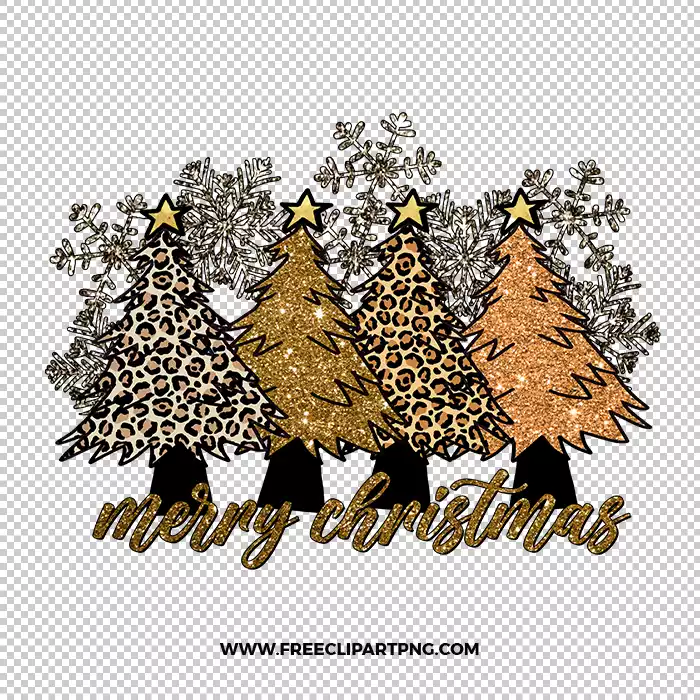 Merry Christmas Tree Glitter Free PNG & Clipart Download, Christmas sublimation png, christmas png, santa png, believe png, hohoho png, merry christmas png