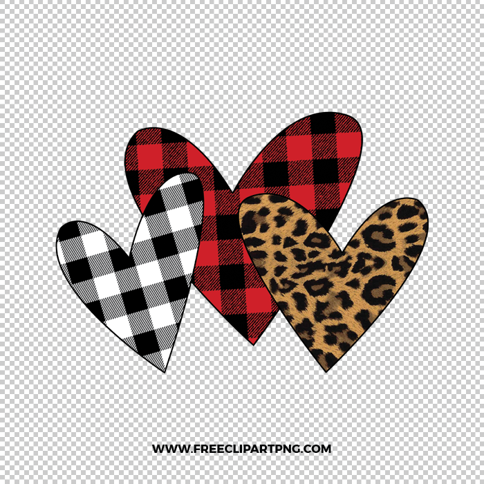 Heart Plaids Free PNG & Clipart Download, valentines day sublimation png, love png, love you png, valentine png, sublimation png