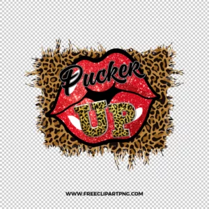Pucker Up Free PNG & Clipart Download, valentines day sublimation png, love png, love you png, valentine png, sublimation png