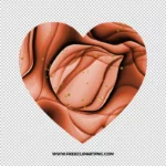 Romantic Copper Heart 5 Free PNG & Clipart Download, valentines day sublimation png, love png, love you png, valentine png, sublimation png
