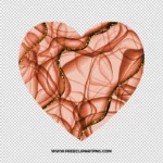 Romantic Copper Heart 6 Free PNG & Clipart Download, valentines day sublimation png, love png, love you png, valentine png, sublimation png