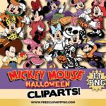 Mickey Mouse Halloween Clipart PNG & Clipart Download, svg files for cricut, minnie mouse png, mickey mouse png, minnie mouse clipart, pumpkin png, witch png, wizard png, spooky png, skeleton png, skeleton png, trick or treat png, broom png happy halloween png, cricut png, libbey png, transparent png