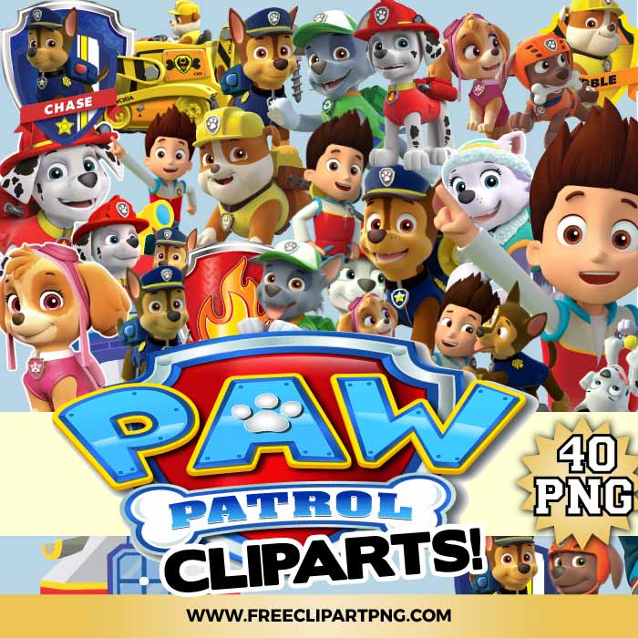 Paw Patrol Clipart PNG & Clipart Download