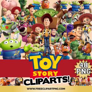 Toy Story Clipart PNG & Clipart Download, svg files for cricut, Toy Story svg, Toy Story png images free, Toy Story birthday png, Toy Story font, cartoon png, cricut png, libbey png, transparent png, buzz lightyear png, sheriff woody png, toy story characters png, boo peep png, jessie png, barbie png, rex png, andy png, mr potato head png, slinky dog png, lots-o huggin bear png, ham png, Trixie png, bullseye png, aliens png, peas in a pod png, fork png, buttercup png, doly png, mr pricklepants png, Sargent png, wheezy png